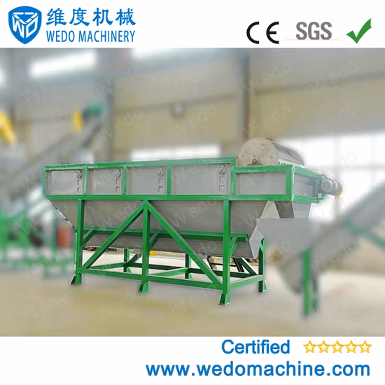 Waste Pet/HDPE/LLDPE/PP/Bottles Films Woven Bags Plastic Recycling Pelletizing/Granulator/Granulation/Flakes Scrap Crushing Washing/Squeezing Shredder Machine