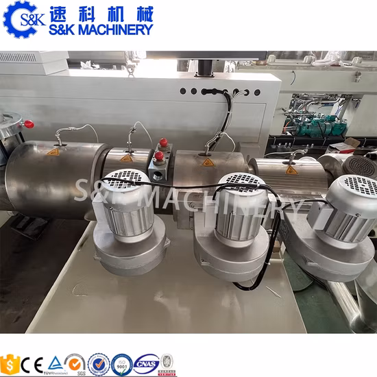 Waste PVC Pipe/PP Bag/Pet Bottle/PE Film Plastic Recycling Machine with Washing and Pelletizer/Extruder/Suqeezer/Granulator for Different Soft or Hard Materials